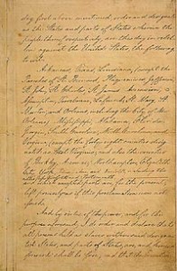 Manuscript of the Final Emancipation Proclamation, Page 3