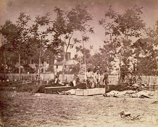 Burial of Dead at Fredericksburg, Va.