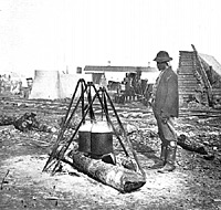 African-American Army Cook