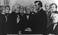	 1861 Inauguration