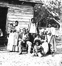 Five generations of an African-American family