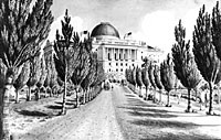 West front of the capital