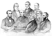 Abraham Lincoln and Cabinet