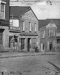 Slave Auction House on Whitehall Street in Atlanta, Georgia