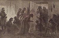 Escaping Union Officers Succored by Slaves